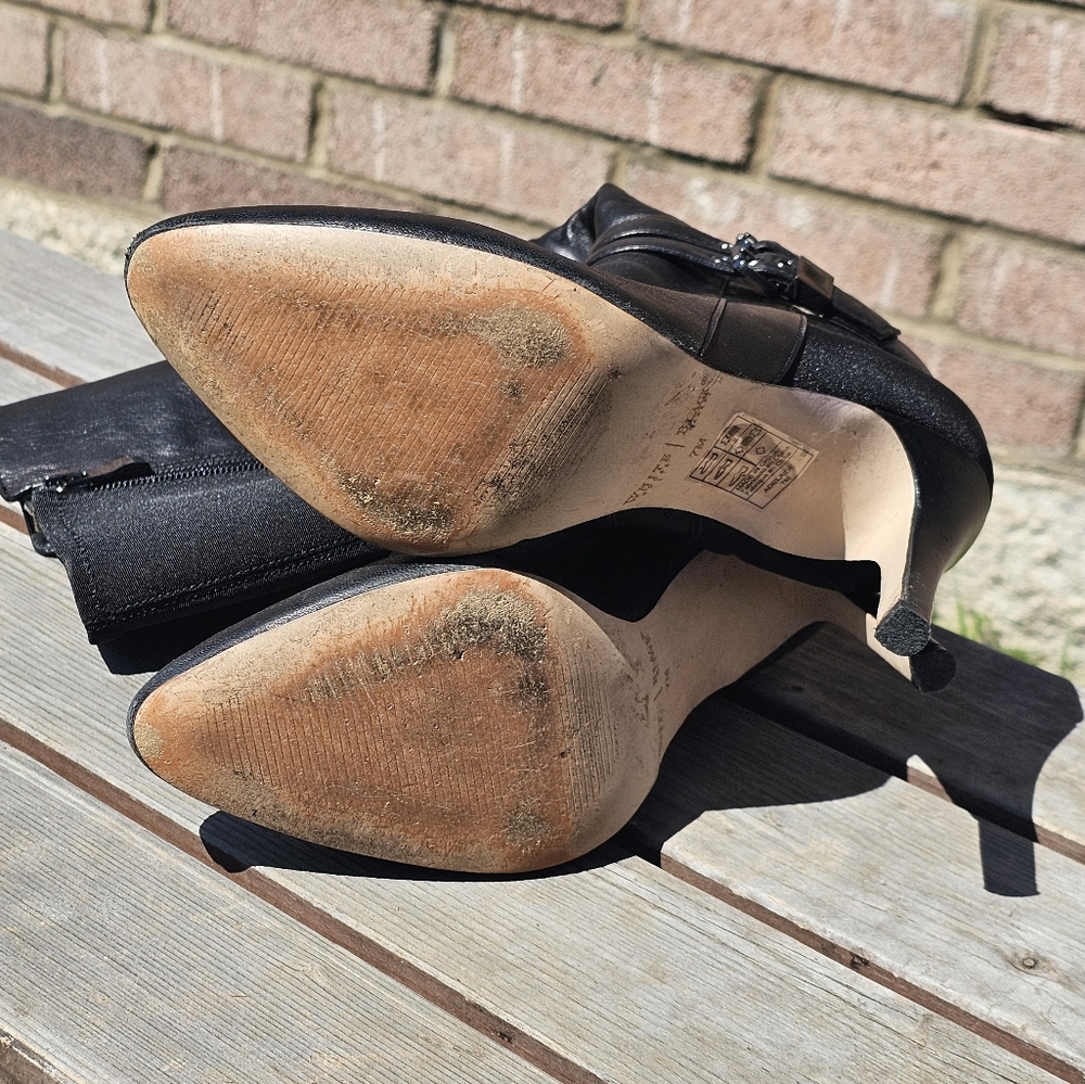 White House/ Black Market black stiletto boots - Picture 10 of 13